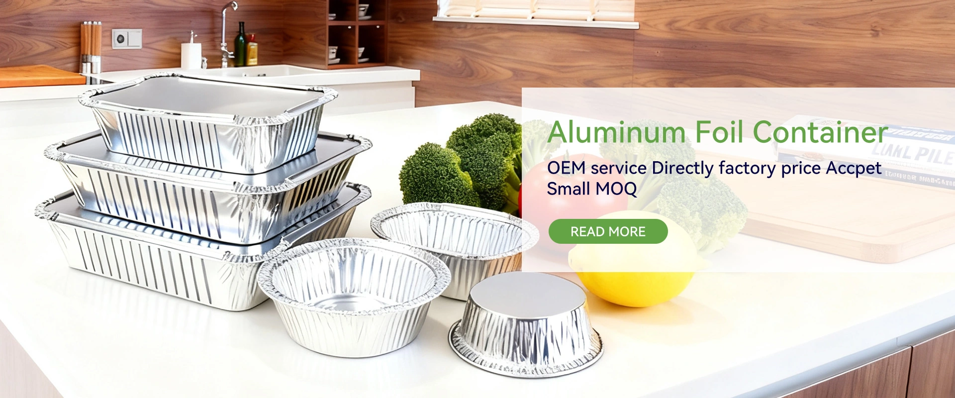 Leverandør av aluminiumsfoliebeholder