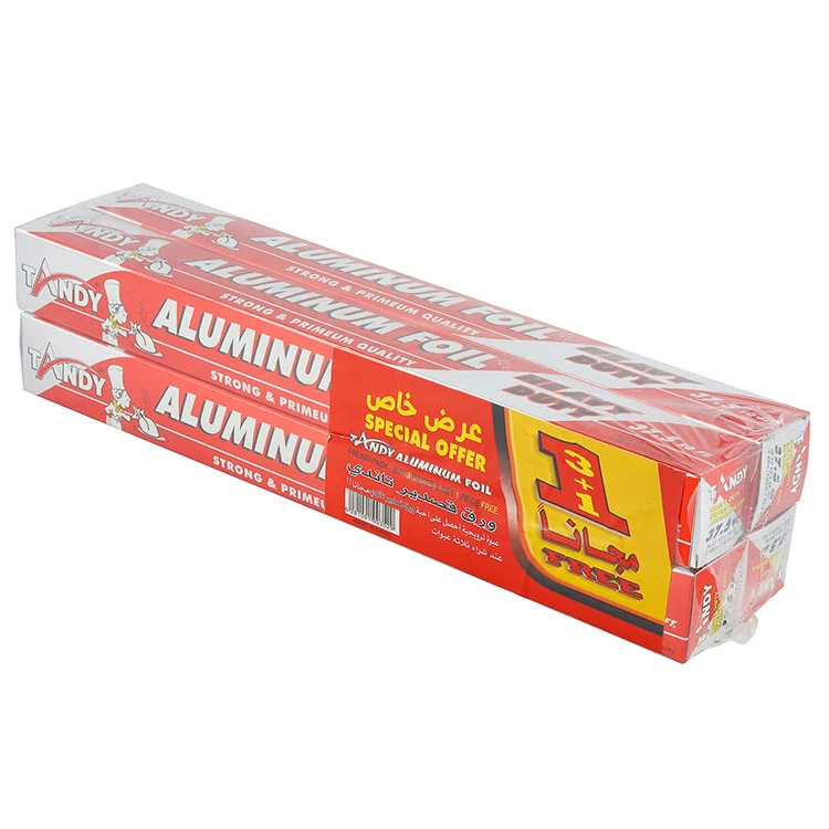 Matinnpakning Kjøkkenruller Aluminiumsfolie